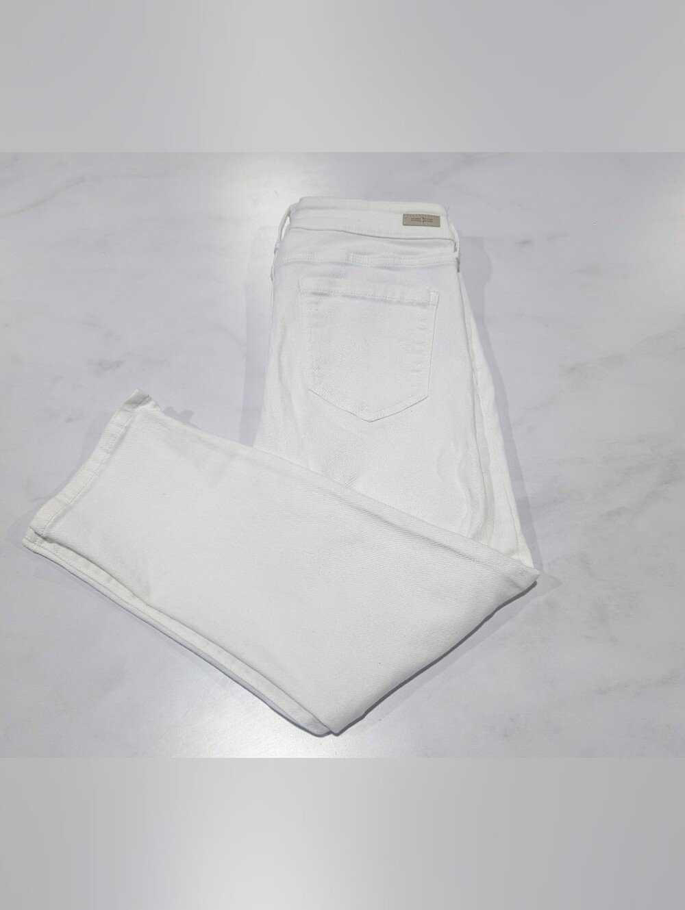 Liverpool White Skinny Capri Jeans